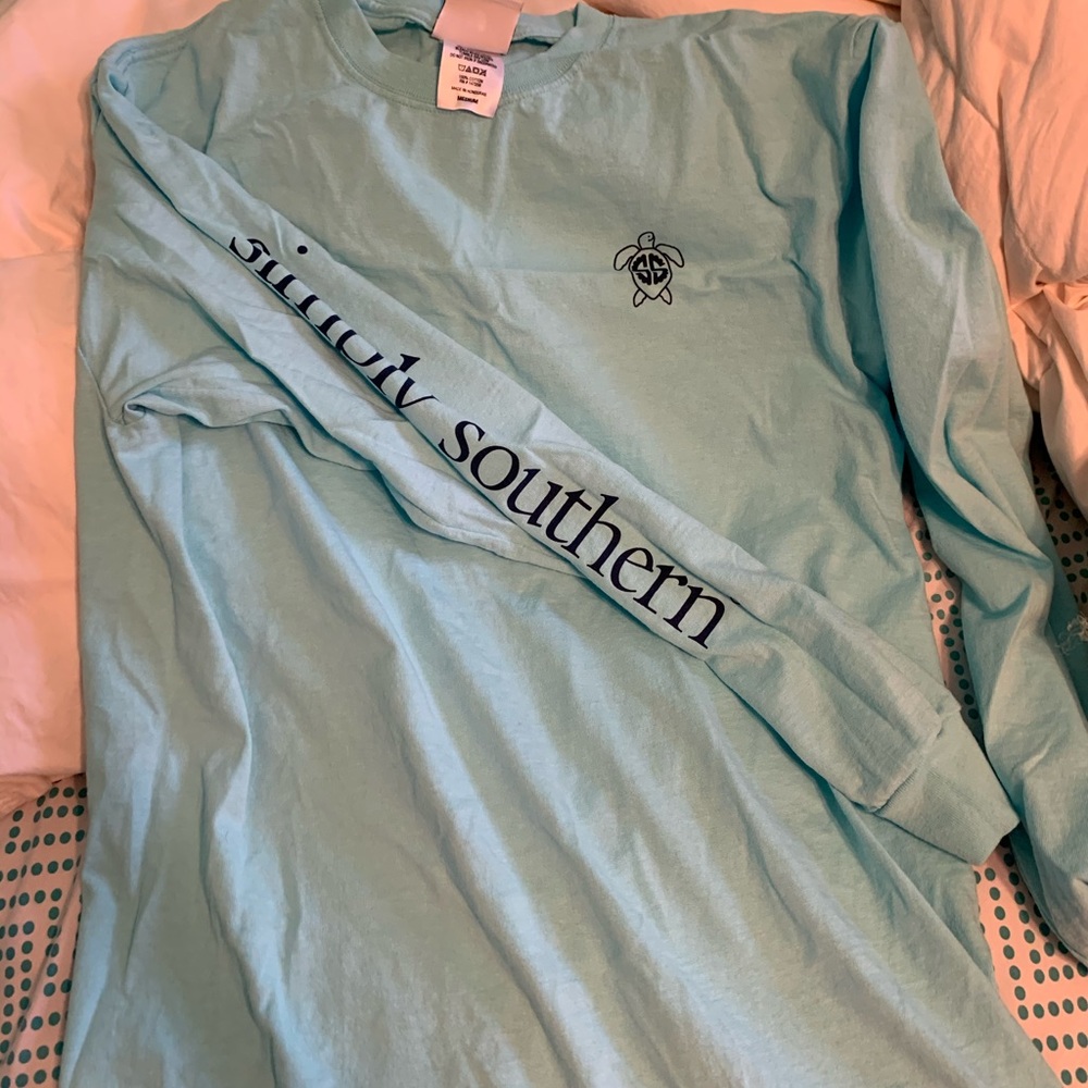 simple southern save the turtle shirt